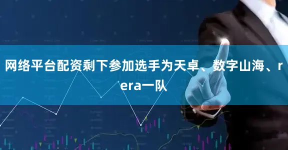 网络平台配资剩下参加选手为天卓、数字山海、rera一队